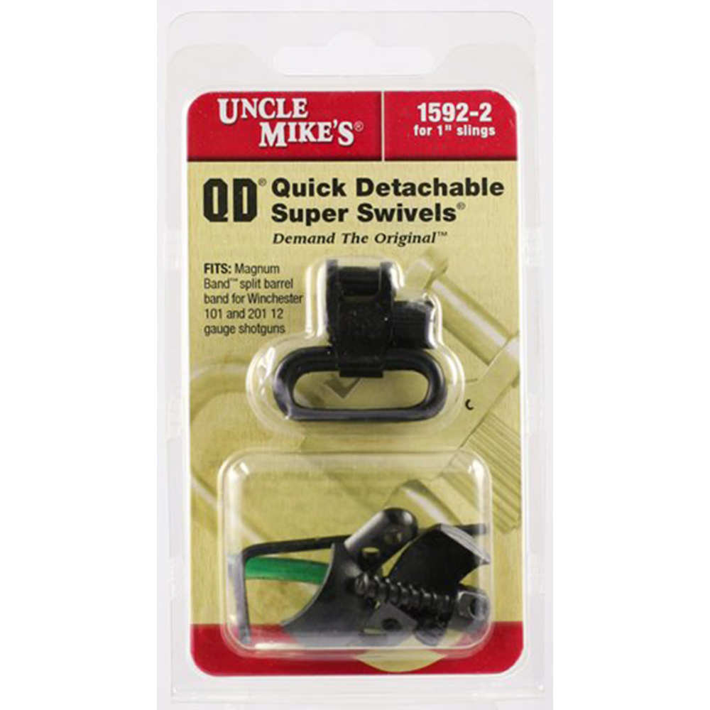 Slings Swivels Uncle Mikes Steel UNC 1592-2 SLING SWIVELS QD 115 SG-12 • Model: Steel